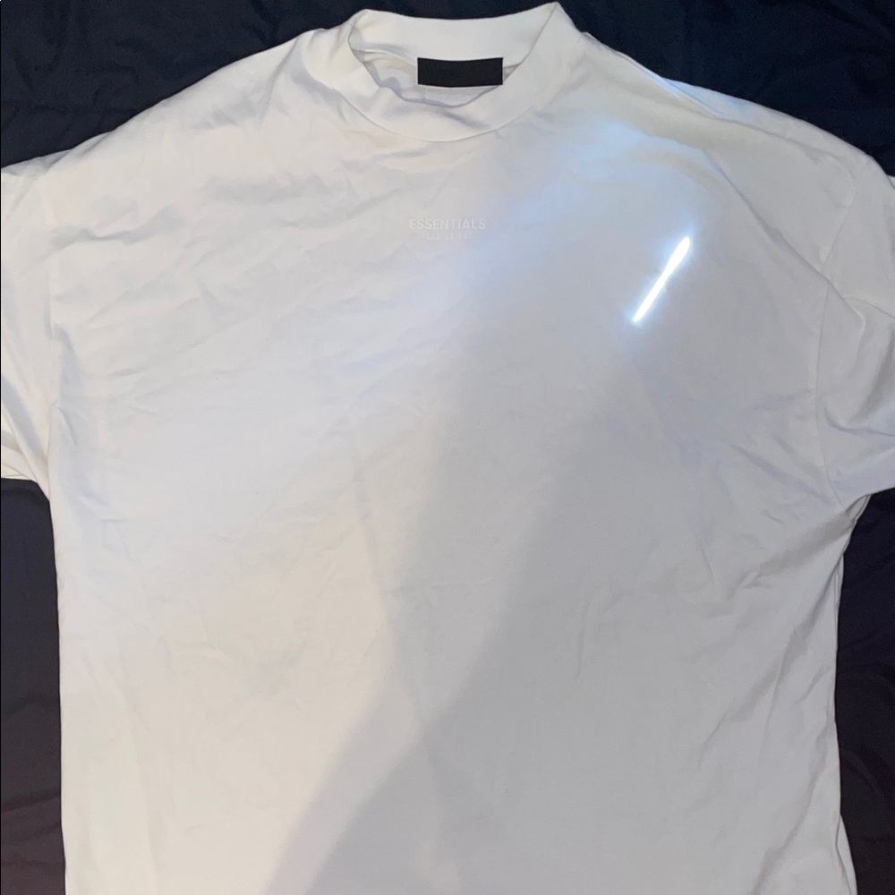 Essentials White Short Sleeve Tee
